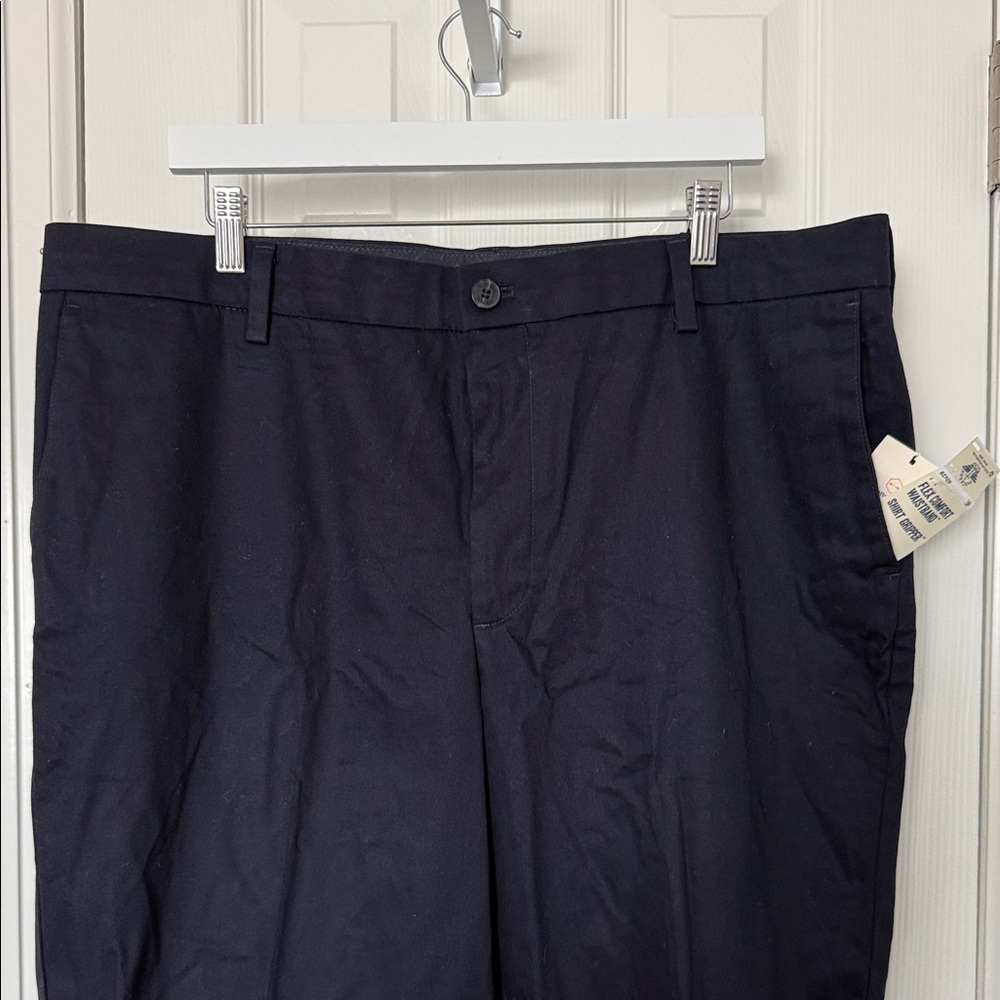 Dockers Signature Khaki Classic Fit Pants Blue 36 40 Stretch NWT